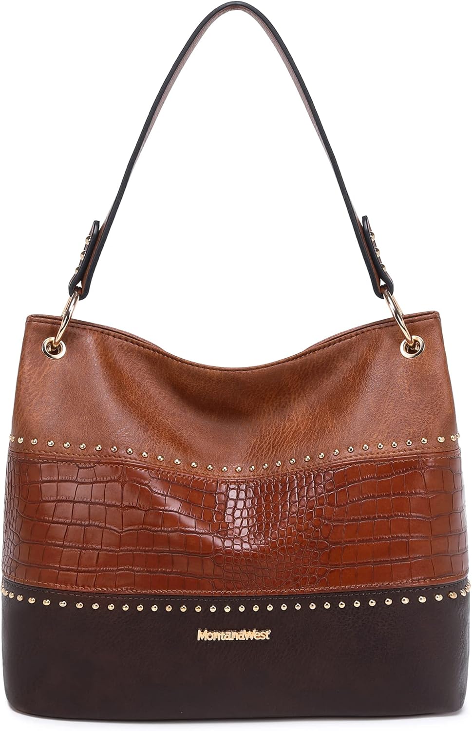 West Zip Hobo Purse - Crossbody Bags by Handbags Specialist Headquarter | Available at Handbags Specialist Headquarter