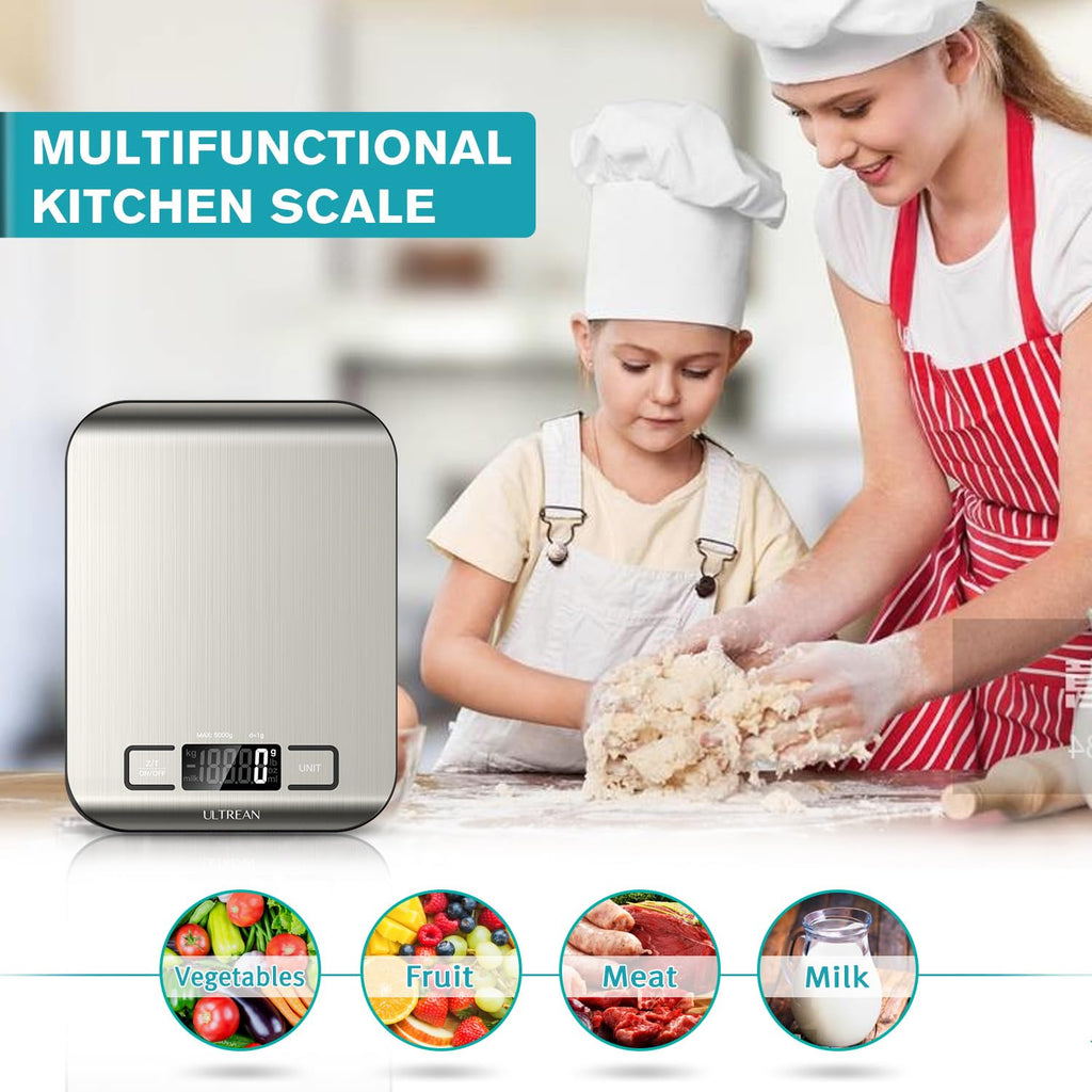 Ultrean Kitchen Scale - 11lb Capacity - Home & Kitchen by Handbags Specialist Headquarter | Available at Handbags Specialist Headquarter