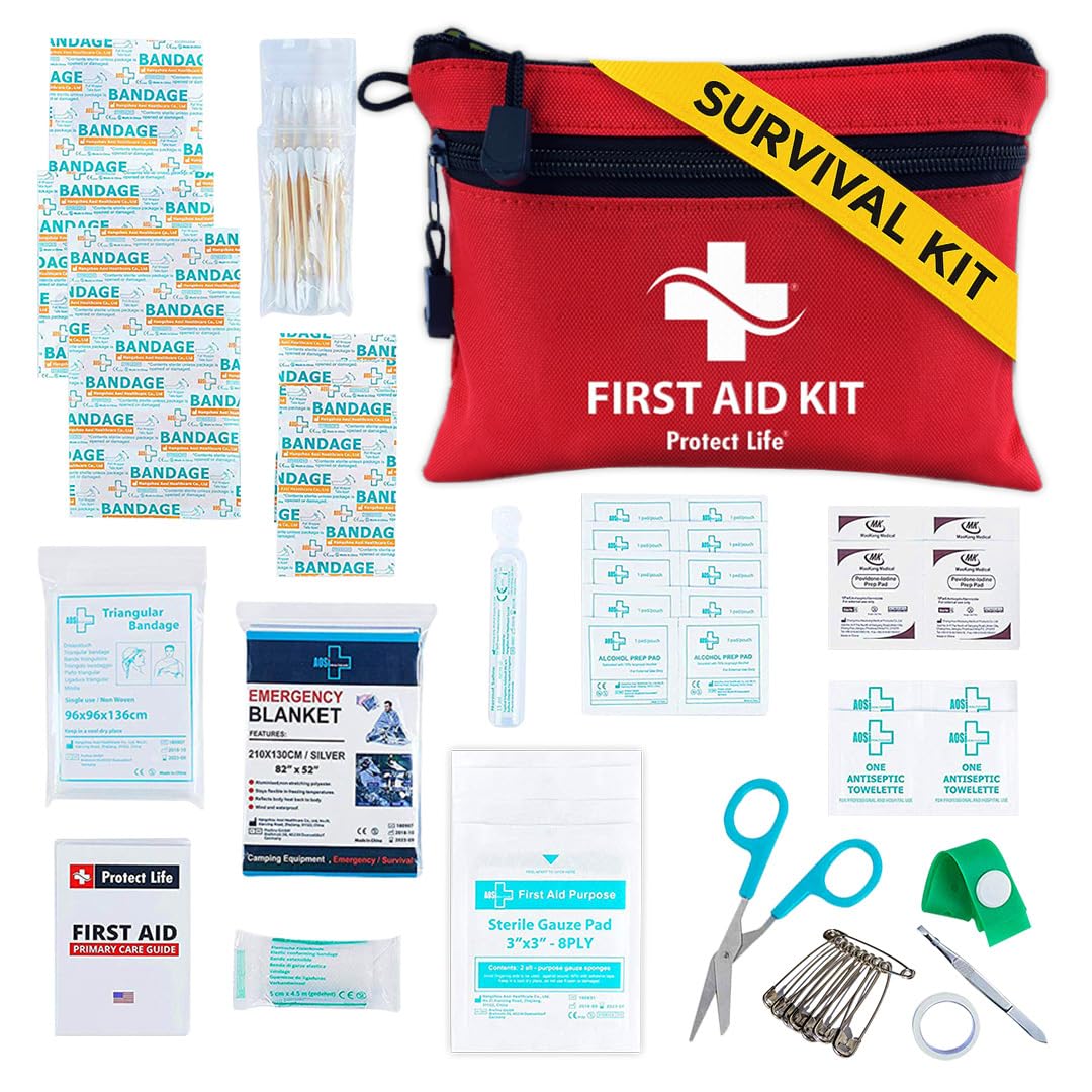 Protect Life Ultimate Survival First Aid Kit -  by Handbags Specialist Headquarter | Available at Handbags Specialist Headquarter