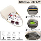 Retro Chic Hobo Bag - Cute Underarm Purse - Shoulder Bags by Handbags Specialist Headquarter | Available at Handbags Specialist Headquarter