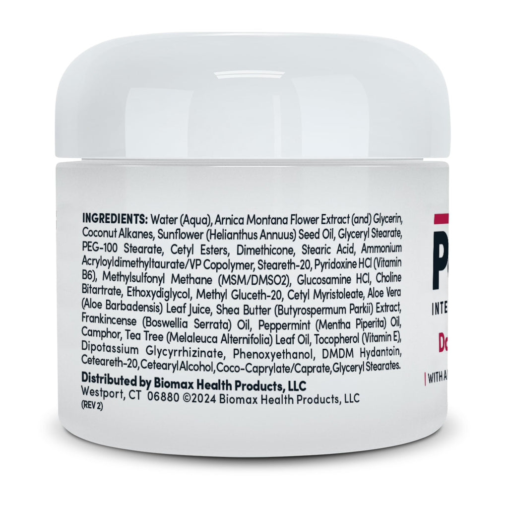 Penetrex Cream Duo Pack 2oz and 4oz jars with detailed ingredients label for health care use. - Penetrex Cream Duo Pack - 2oz & 4oz Jars - 4 Ounce (Pack of 1) - Handbags Specialist Headquarter