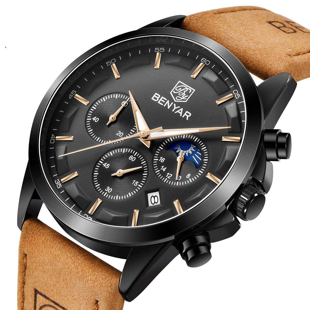 Benyar ChronoPro: Men's Quartz Fashion Watch