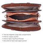 Women’s 2pc Tote & Wallet Handbag Set with 3 Compartments