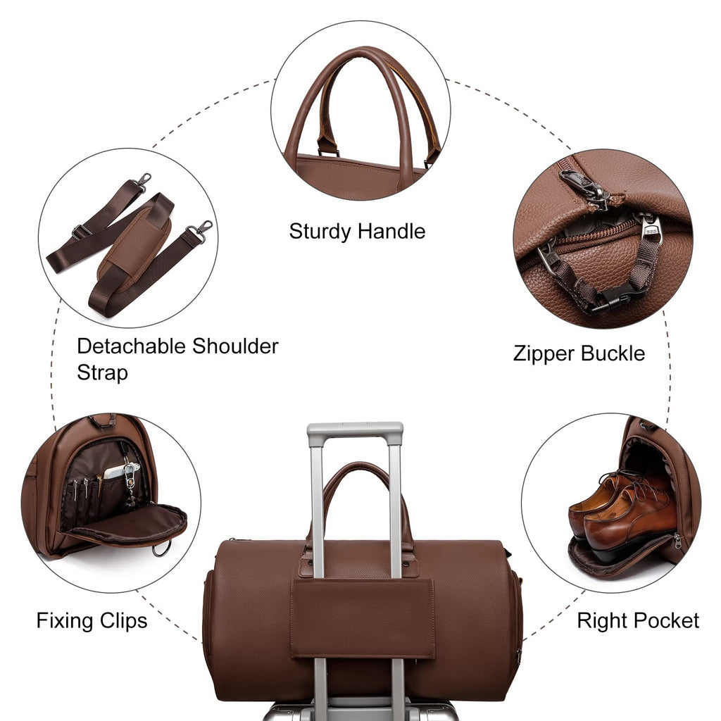 Modoker Travel Garment Bag - Versatile & Stylish - Luggage Travel Bags by Handbags Specialist Headquarter | Available at Handbags Specialist Headquarter