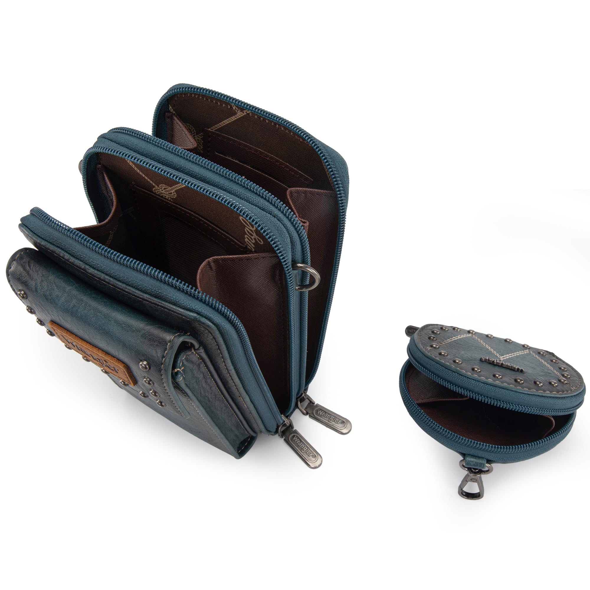 Wrangler Women's Trio: Satchel, Phone Bag & Coin Purse