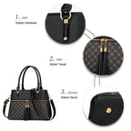 Luxe Leather Satchel & Crossbody Bags -  by Handbags Specialist Headquarter | Available at Handbags Specialist Headquarter