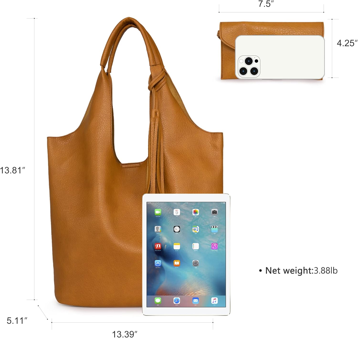 SoftHobo Slouchy Bag by Montana West - Hobo Bags by Handbags Specialist Headquarter | Available at Handbags Specialist Headquarter