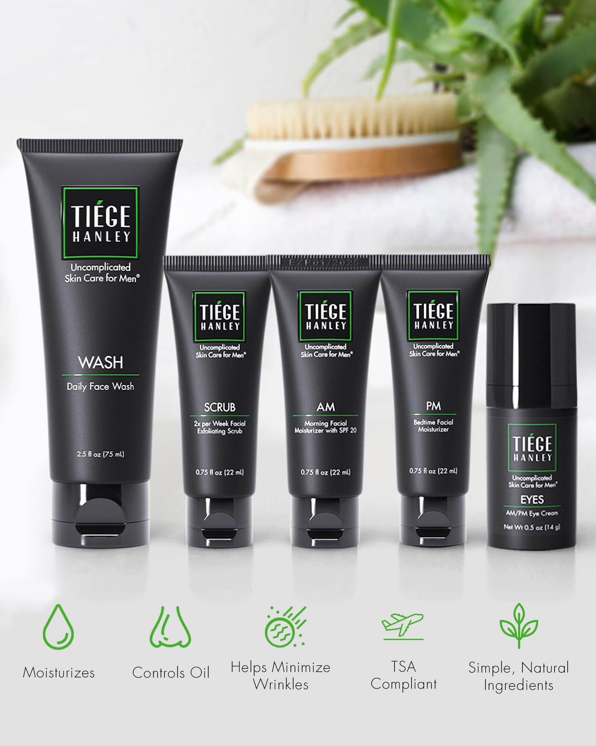 Tiege Hanley Men's Skin Care Set - Level 1 Kit