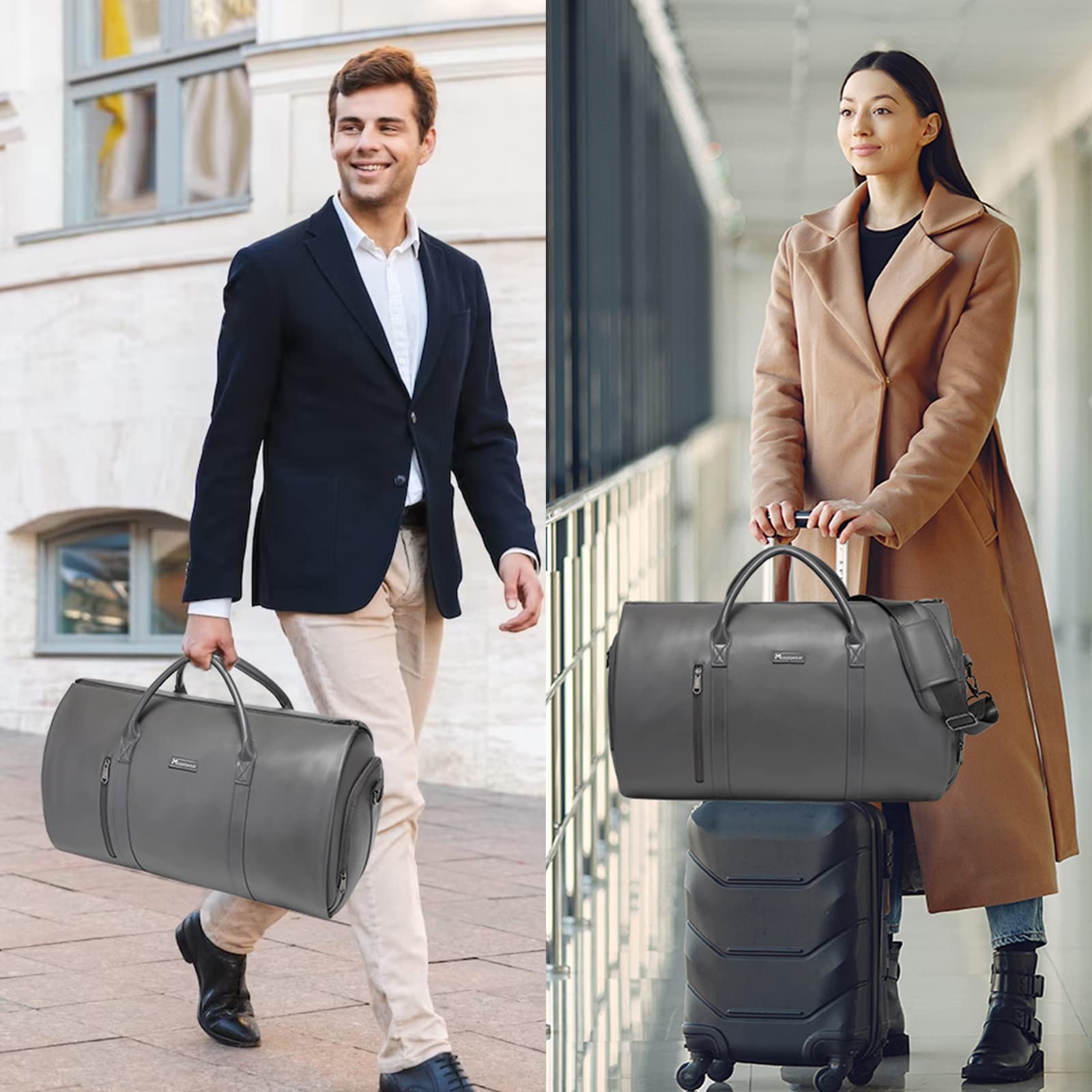 Modoker Travel Garment Bag - Versatile & Stylish - Luggage Travel Bags by Handbags Specialist Headquarter | Available at Handbags Specialist Headquarter