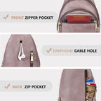 BOSTANTEN Chic Leather Crossbody Sling Bag -  by Handbags Specialist Headquarter | Available at Handbags Specialist Headquarter