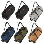 AquaRoll 29 Quilted Wheeled Duffle Backpack -  by Handbags Specialist Headquarter | Available at Handbags Specialist Headquarter