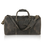 Leather Travel Duffle Bag Cabin Friendly Carry-On