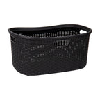 Ivory Wicker Mind Reader 40L Laundry Basket - Laundry Baskets by Handbags Specialist Headquarter | Available at Handbags Specialist Headquarter