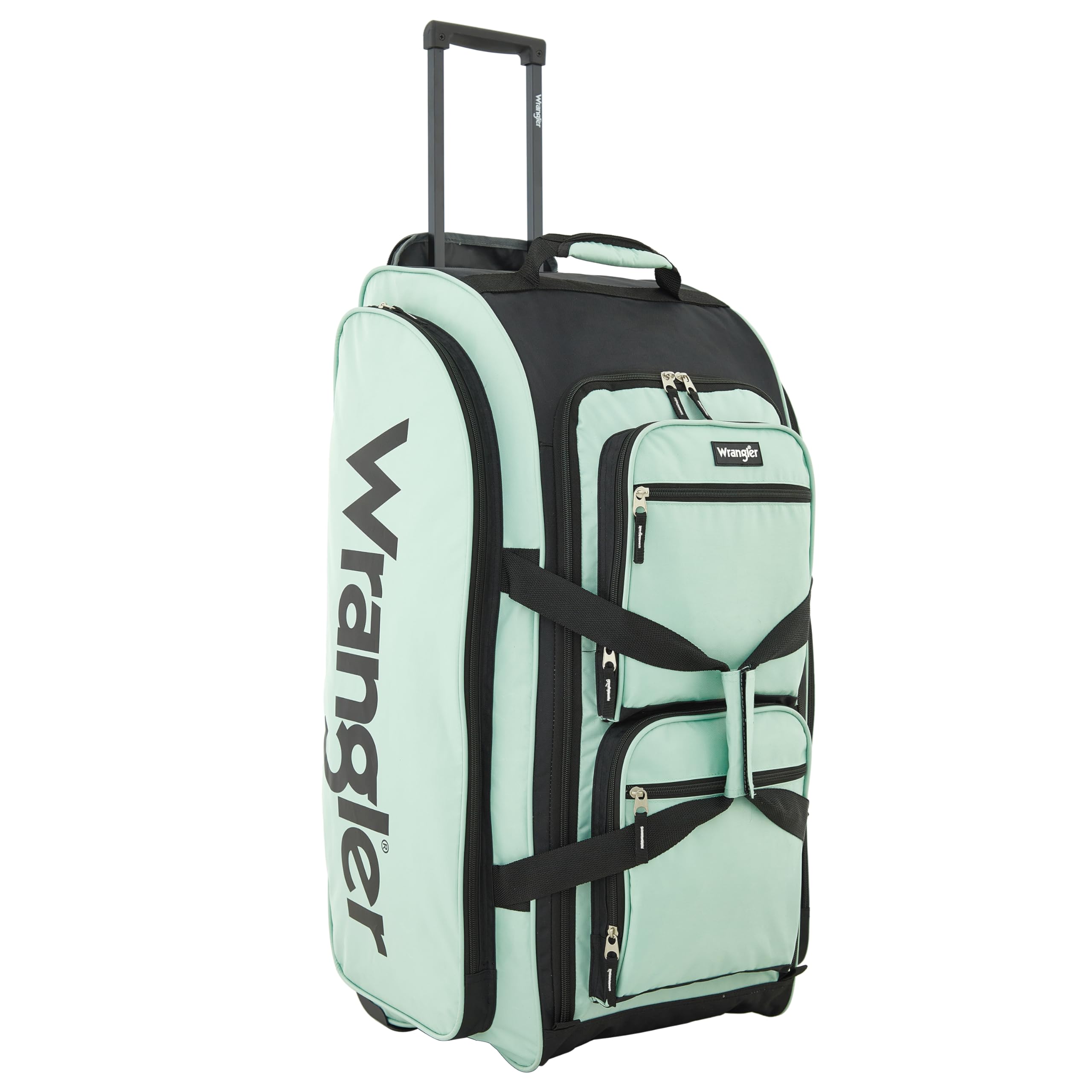 Wrangler Wesley Rolling Duffel Bag - Luggage Travel Bags by Handbags Specialist Headquarter | Available at Handbags Specialist Headquarter