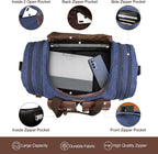 Wildroad 50L Waxed Canvas Waterproof Duffle Bag