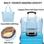 VoyagePro 6-Piece Hardshell Luggage Set - Luggage Travel Bags by Handbags Specialist Headquarter | Available at Handbags Specialist Headquarter