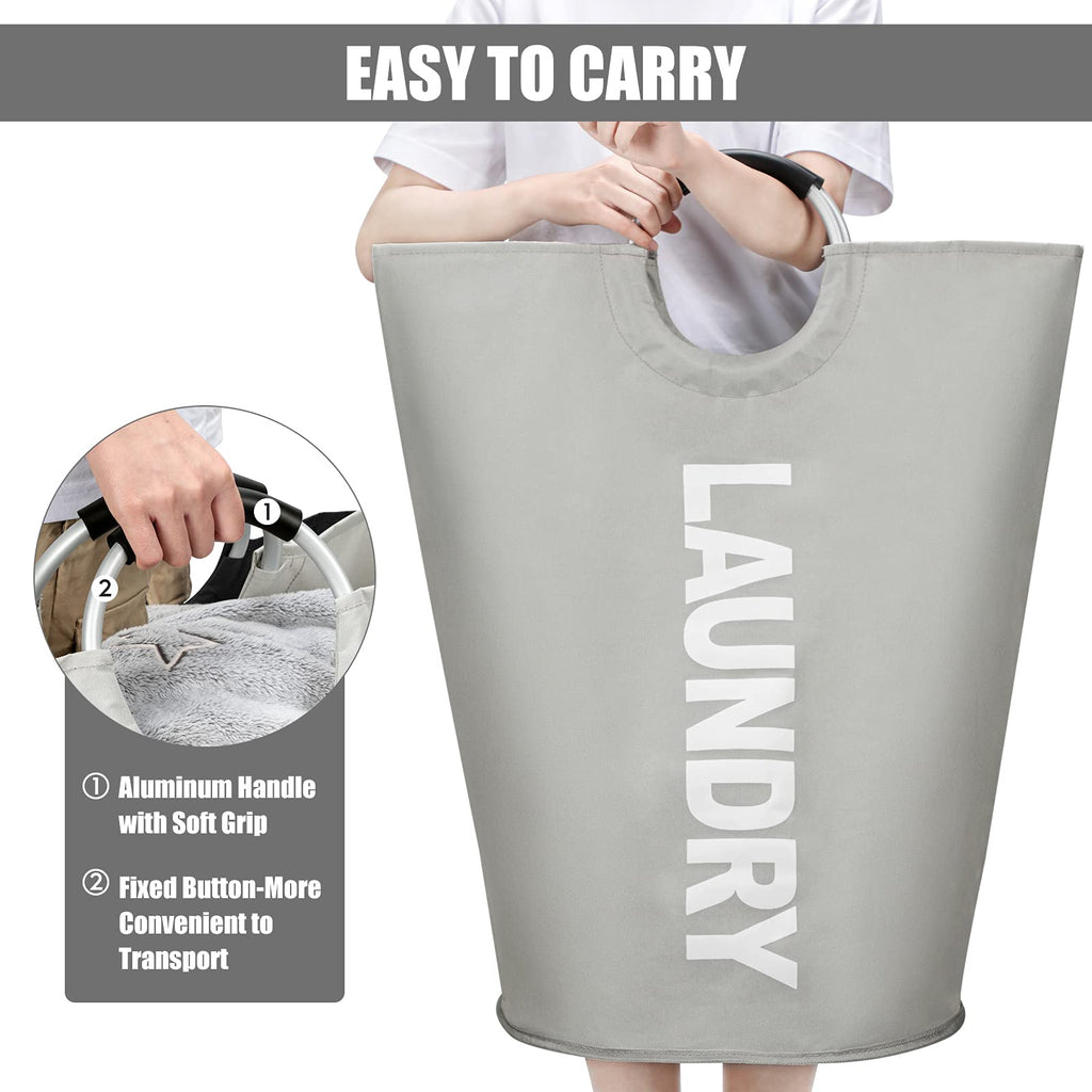 FoldAway Laundry Hamper - Laundry Baskets by Handbags Specialist Headquarter | Available at Handbags Specialist Headquarter