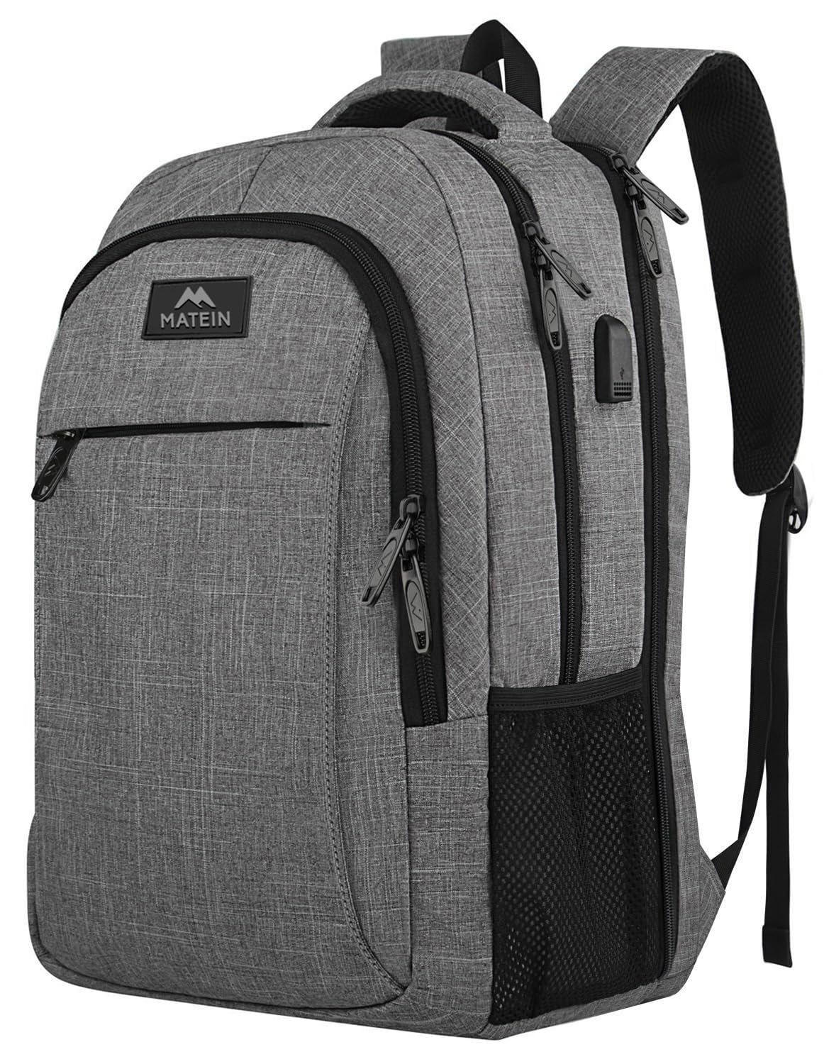 MATEIN SleekGuard Laptop Backpack with USB Port - Backpack Bags by Handbags Specialist Headquarter | Available at Handbags Specialist Headquarter