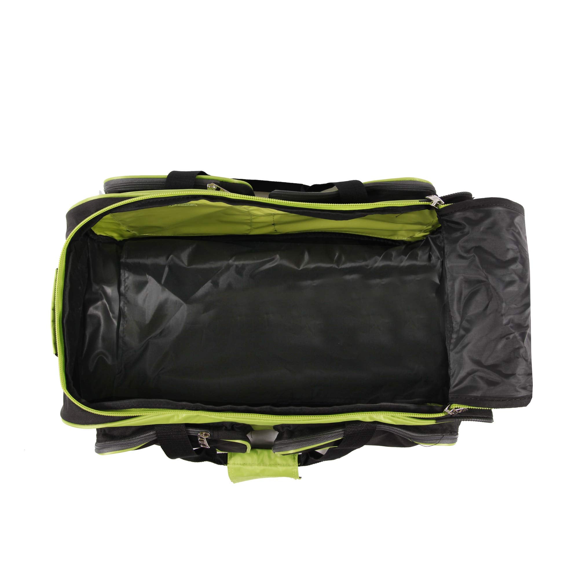 Fila 22 UltraLite Black Rolling Duffel Bag -  by Handbags Specialist Headquarter | Available at Handbags Specialist Headquarter