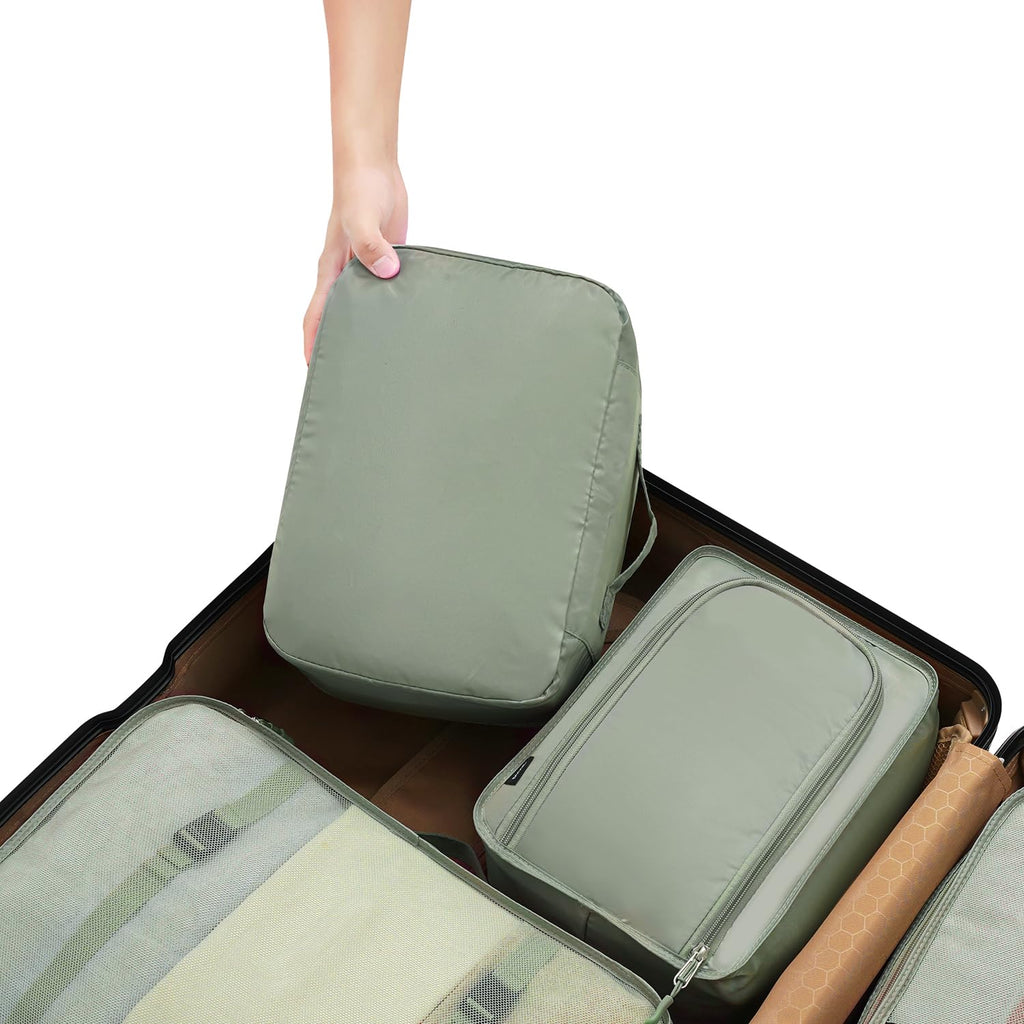 TravelMate 8-Piece Packing Cubes - Luggage Travel Bags by Handbags Specialist Headquarter | Available at Handbags Specialist Headquarter