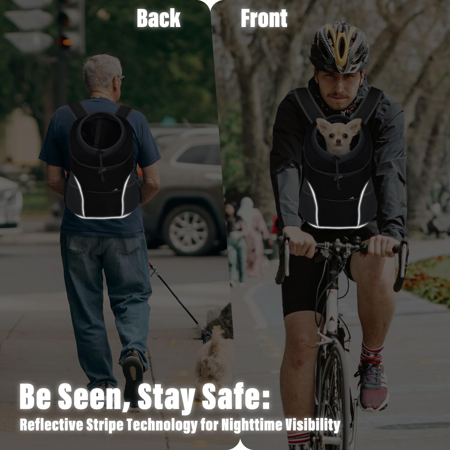 PawVentura: Adjustable Pet Carrier Backpack -  by Handbags Specialist Headquarter | Available at Handbags Specialist Headquarter