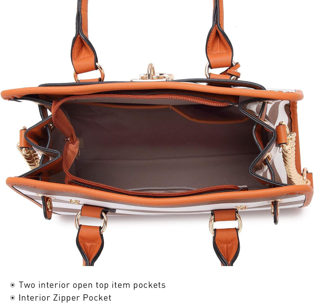 Dasein Luxe Set: Top Handle & Hobo Handbags Duo - Satchels Handbags by Handbags Specialist Headquarter | Available at Handbags Specialist Headquarter