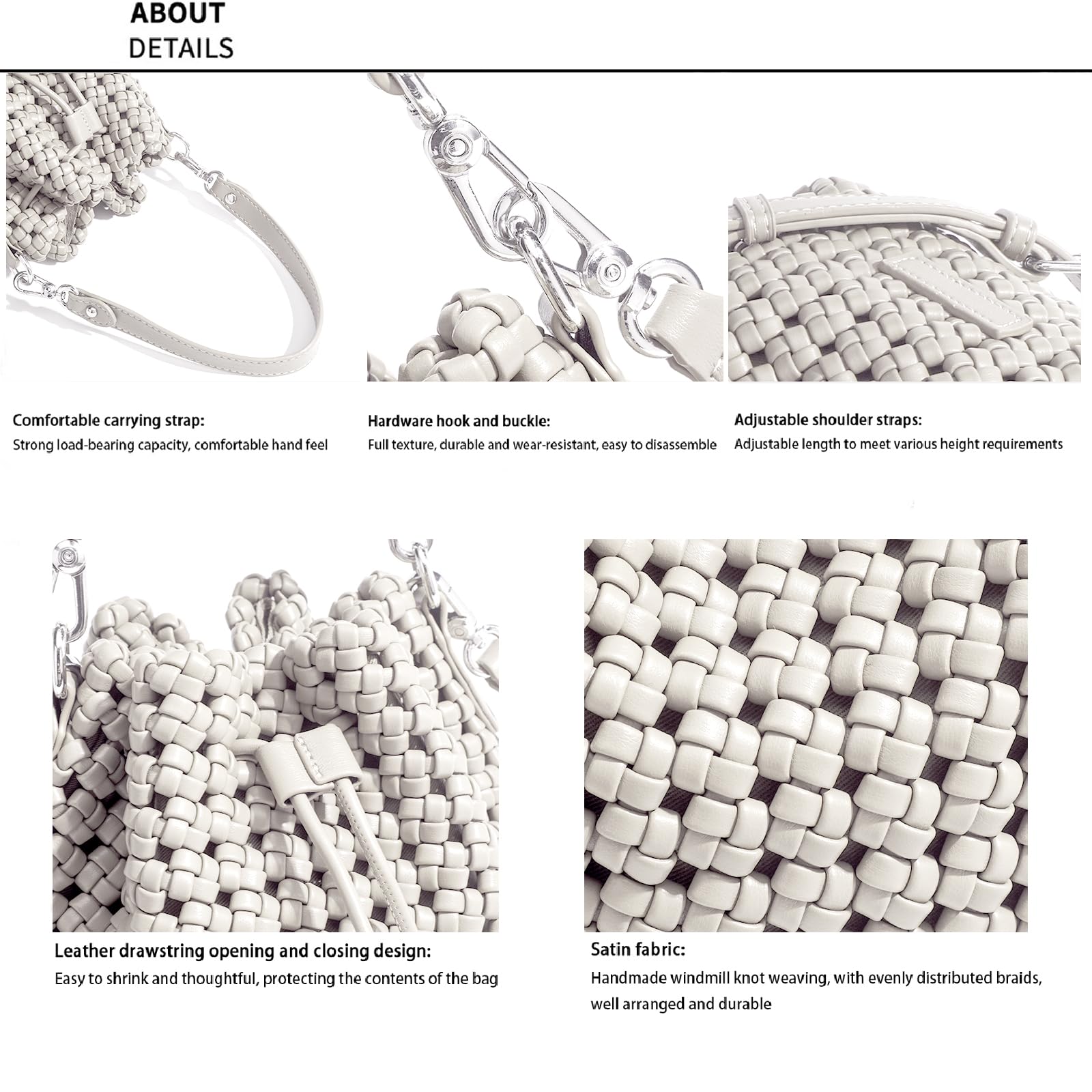 Hollow Bucket Tote Bag -  by Handbags Specialist Headquarter | Available at Handbags Specialist Headquarter