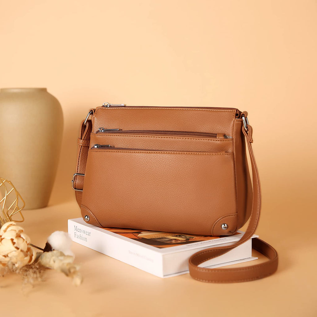 WestBronco ZipSatchel: Women's Medium Crossbody Bag - Handbags by Handbags Specialist Headquarter | Available at Handbags Specialist Headquarter