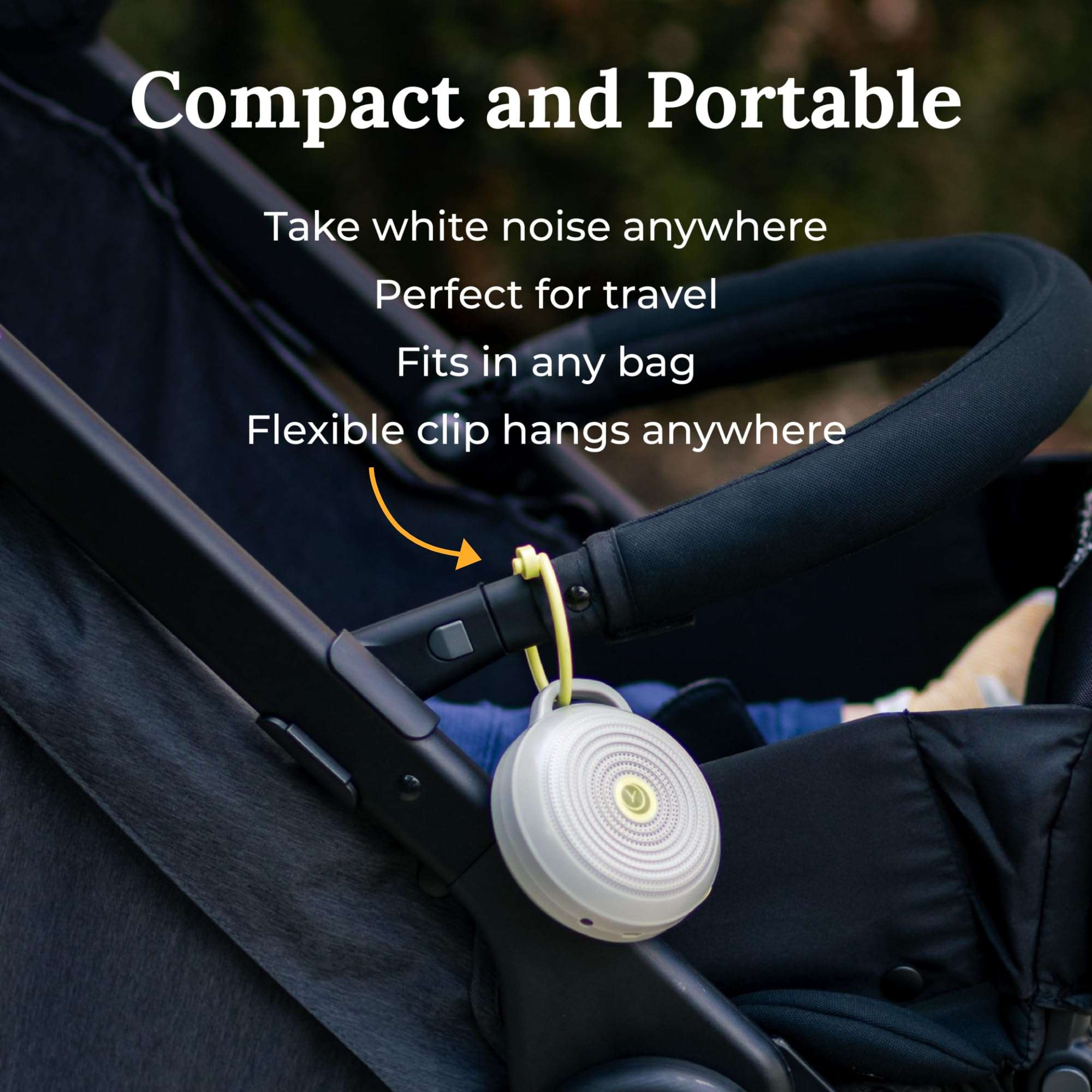 Yogasleep Hushh: Portable White Noise for Peaceful Sleep - Baby Products by Handbags Specialist Headquarter | Available at Handbags Specialist Headquarter