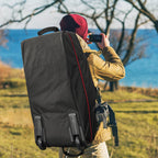 AquaRoll 29 Quilted Wheeled Duffle Backpack -  by Handbags Specialist Headquarter | Available at Handbags Specialist Headquarter