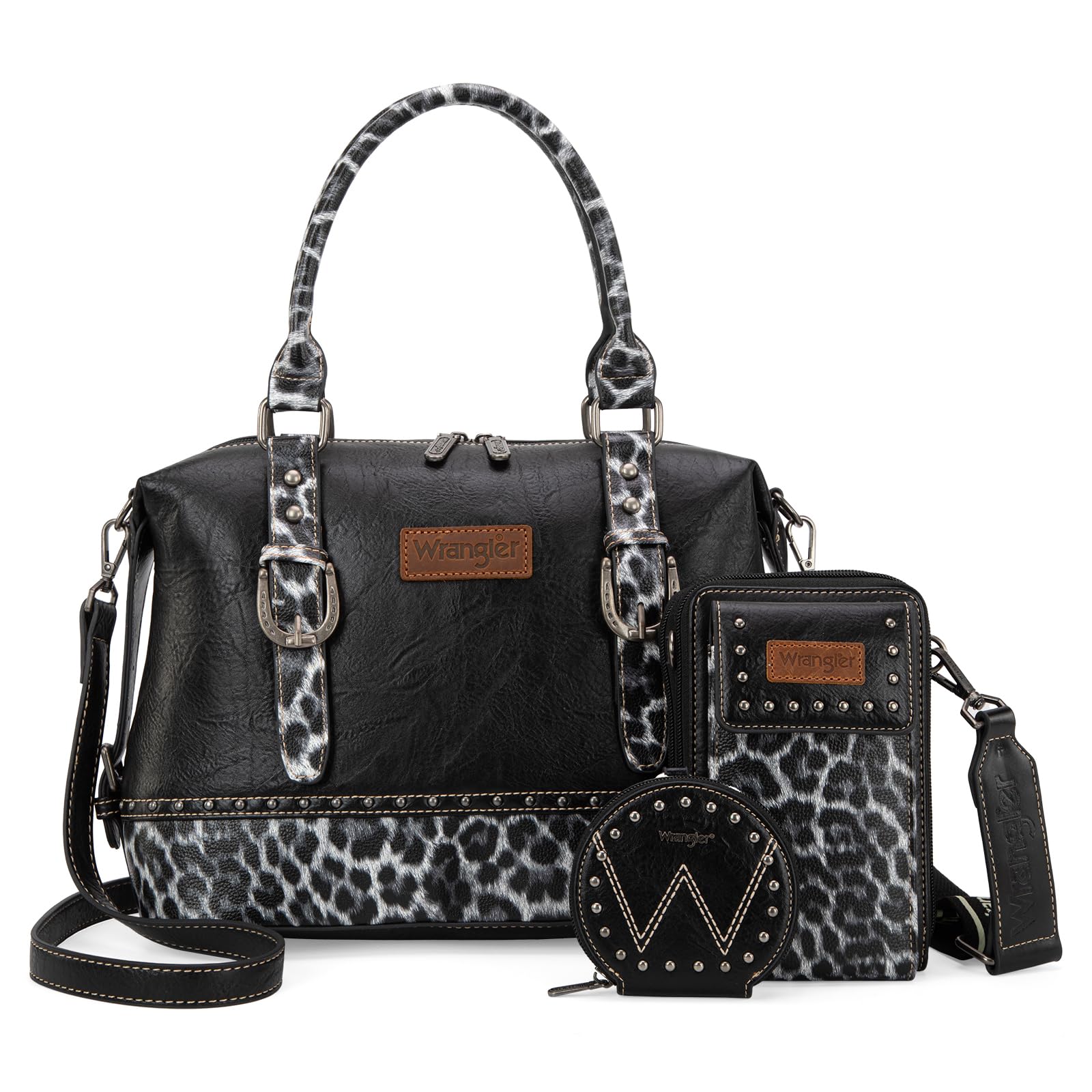 Wrangler Women's Trio: Satchel, Phone Bag & Coin Purse