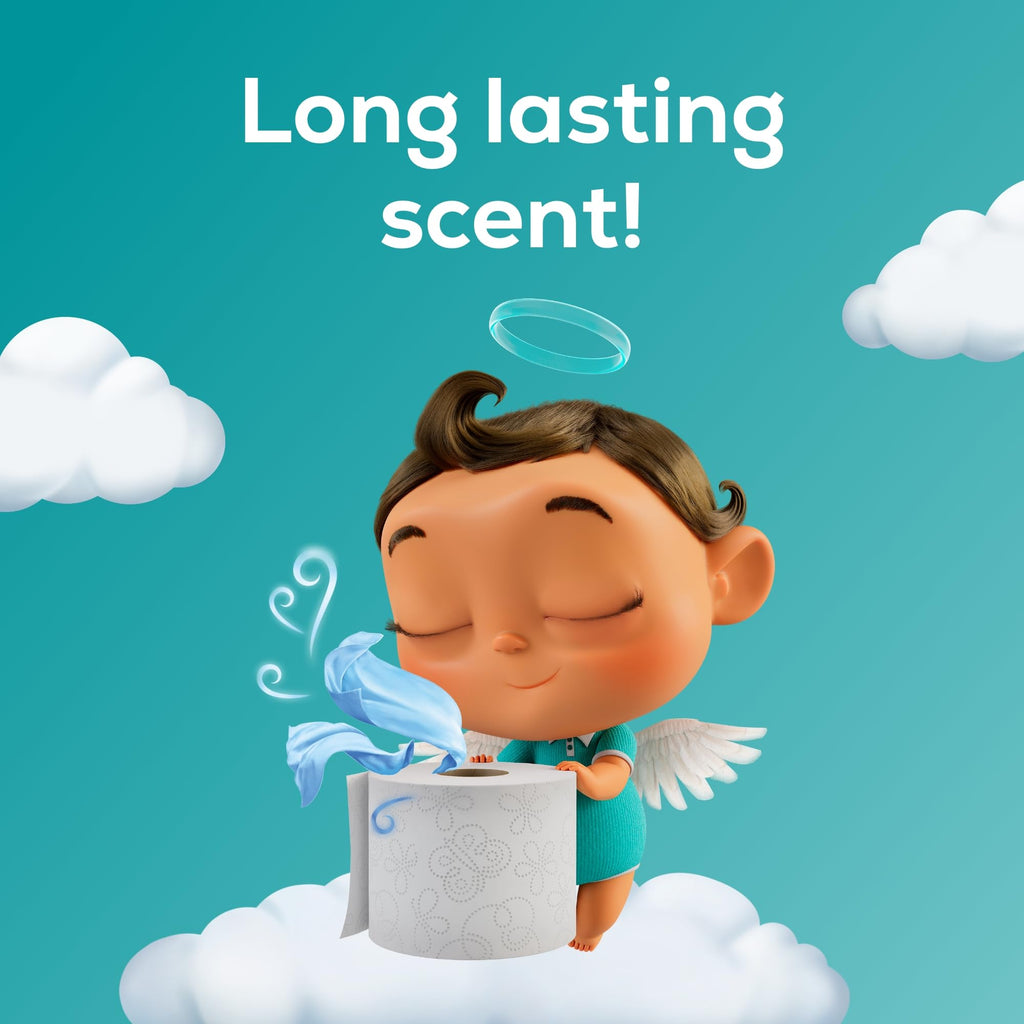 Angel Fresh Lavender Mega Toilet Rolls - Soft & Strong - Toilet Paper by Handbags Specialist Headquarter | Available at Handbags Specialist Headquarter