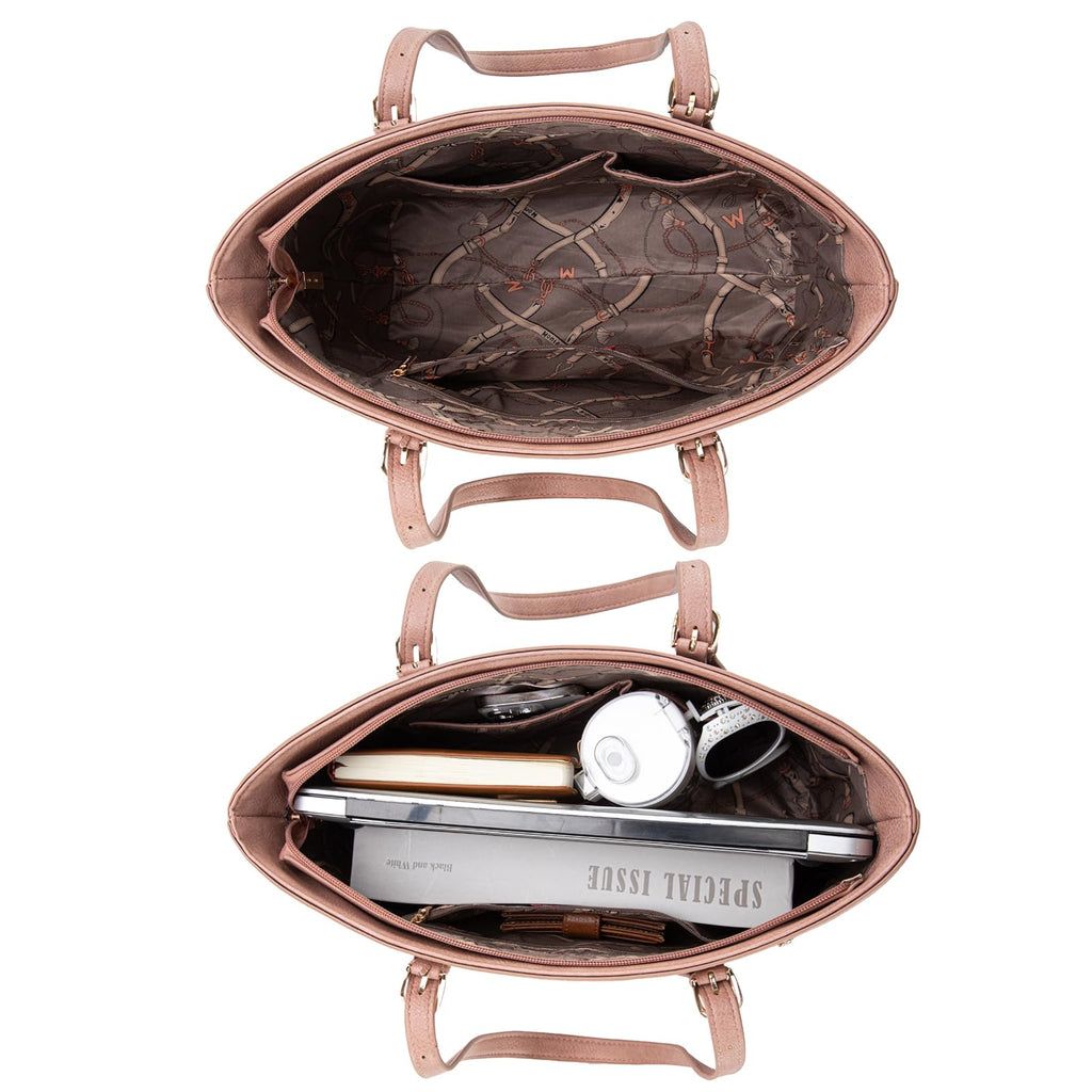 Leopard Luxe: Montana West 3pc Tote & Satchel Set