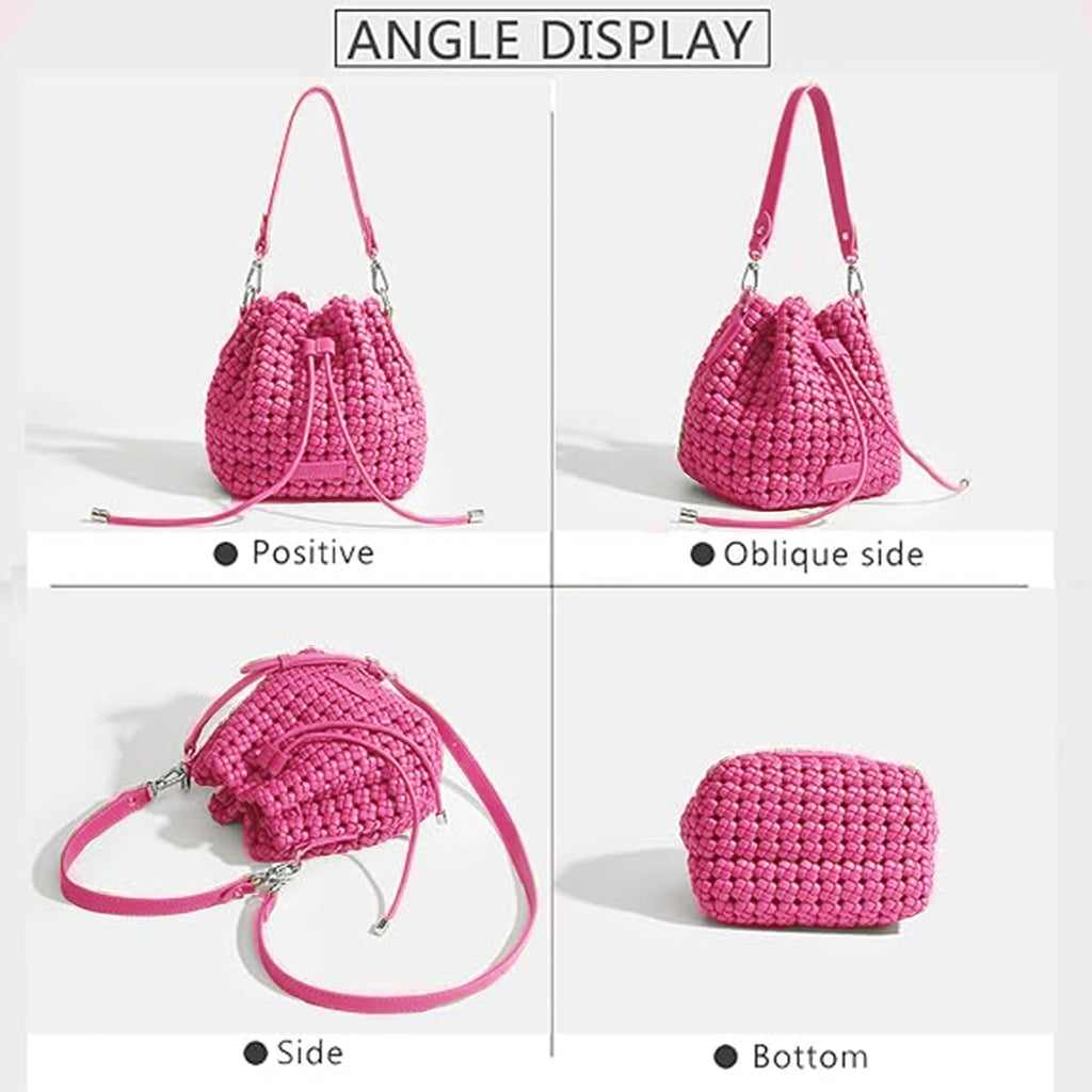 Hollow Bucket Tote Bag -  by Handbags Specialist Headquarter | Available at Handbags Specialist Headquarter