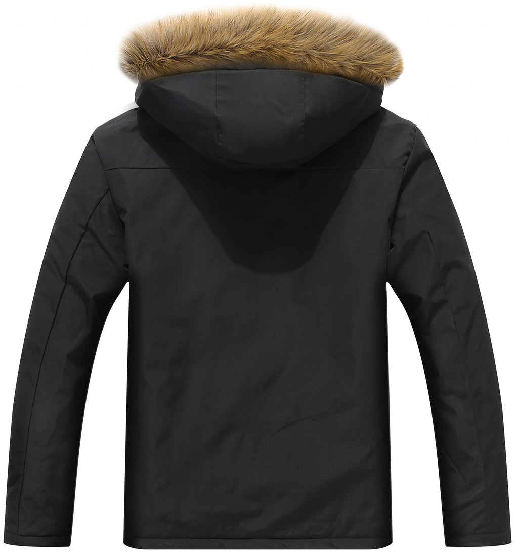 Men's Waterproof Warm Ski Snow Jacket Parka