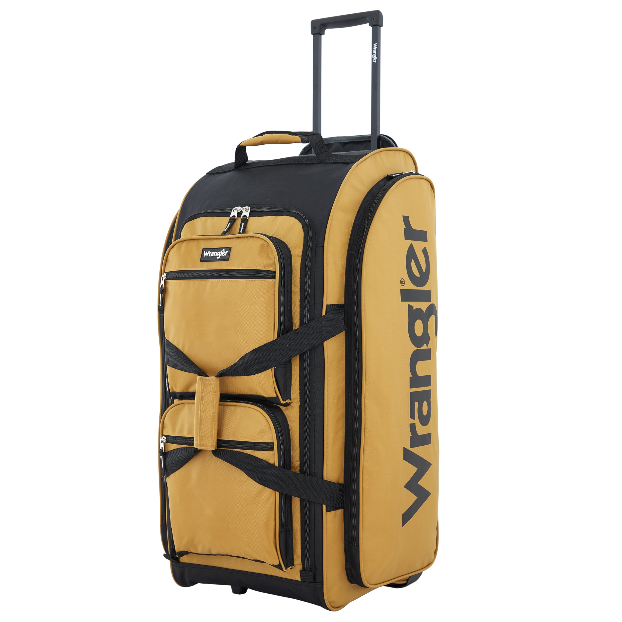 Wrangler Wesley Rolling Duffel Bag - Luggage Travel Bags by Handbags Specialist Headquarter | Available at Handbags Specialist Headquarter