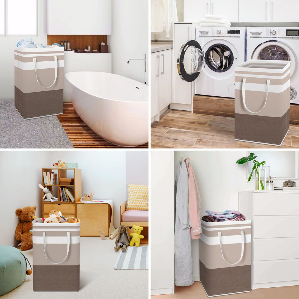 HomeHacks Duo Waterproof Laundry Baskets - Laundry Baskets by Handbags Specialist Headquarter | Available at Handbags Specialist Headquarter