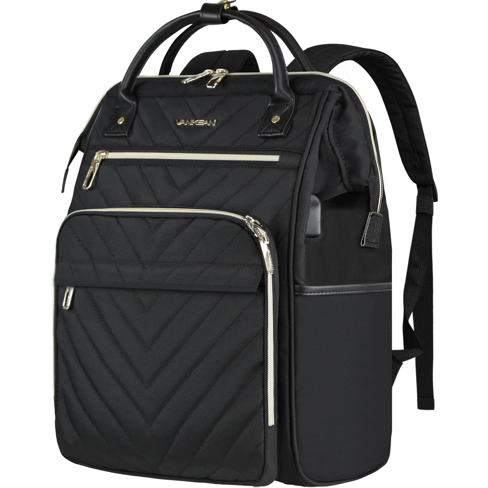 Vankean 17 Laptop Backpack - Backpack Bags by Handbags Specialist Headquarter | Available at Handbags Specialist Headquarter