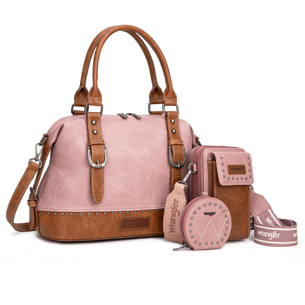 Wrangler Women's Trio: Satchel, Phone Bag & Coin Purse