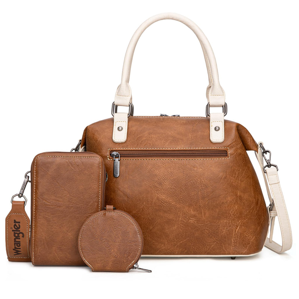 Wrangler Women's Trio: Satchel, Phone Bag & Coin Purse