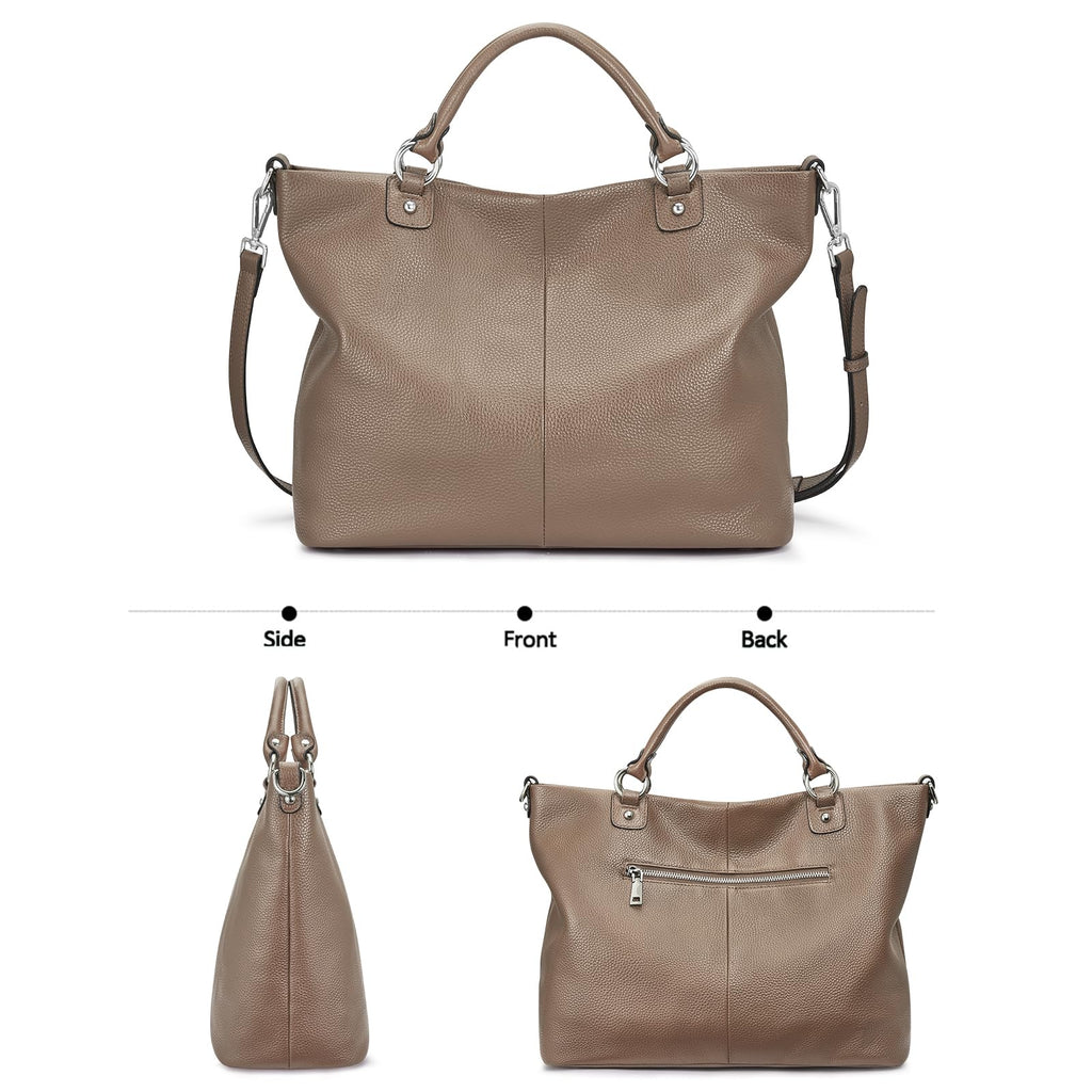 Kattee Women's Leather Tote Bag