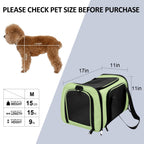 PawsVoyage: Grey TSA-Approved Pet Carrier (15lbs Max) -  by Handbags Specialist Headquarter | Available at Handbags Specialist Headquarter