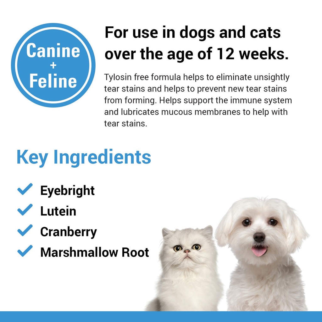 TearClear Chews: Stain-Free Eyes for Pets -  by Handbags Specialist Headquarter | Available at Handbags Specialist Headquarter