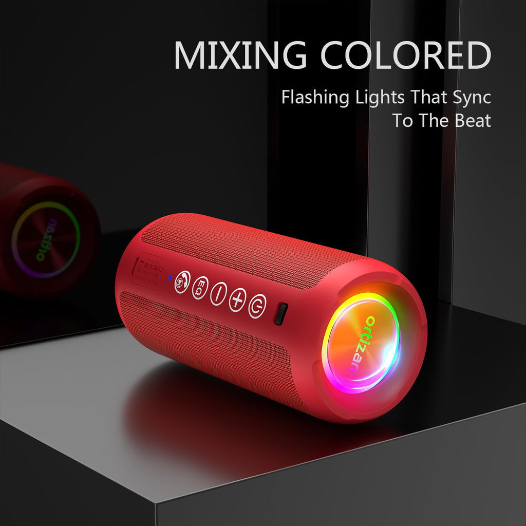 Ortizan AquaBass: IPX7 Bluetooth Speaker & Gift Pick - Decor by Handbags Specialist Headquarter | Available at Handbags Specialist Headquarter