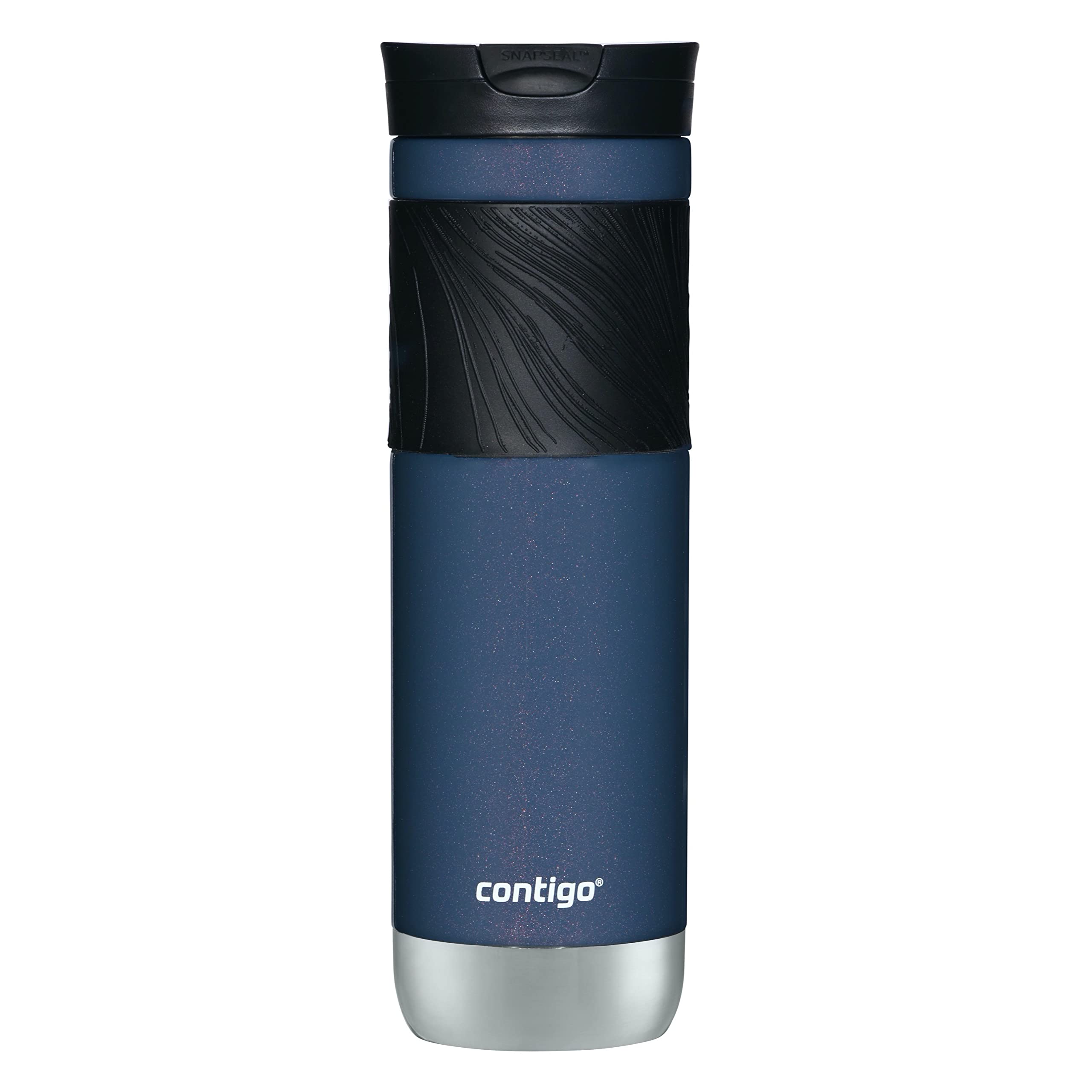 SNAPSEAL Grip Stainless Travel Mug 20oz - Blue/Berry - Water Bottles by Handbags Specialist Headquarter | Available at Handbags Specialist Headquarter