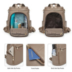 Kattee Women's Luxe Anti-Theft Leather Backpack Bag - Backpack Bags by Handbags Specialist Headquarter | Available at Handbags Specialist Headquarter