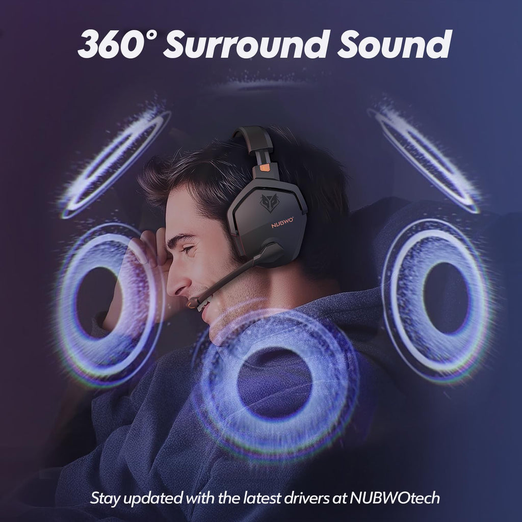 NUBWO G06 Dual Wireless Gaming Headset - Gaming Accessories by Handbags Specialist Headquarter | Available at Handbags Specialist Headquarter