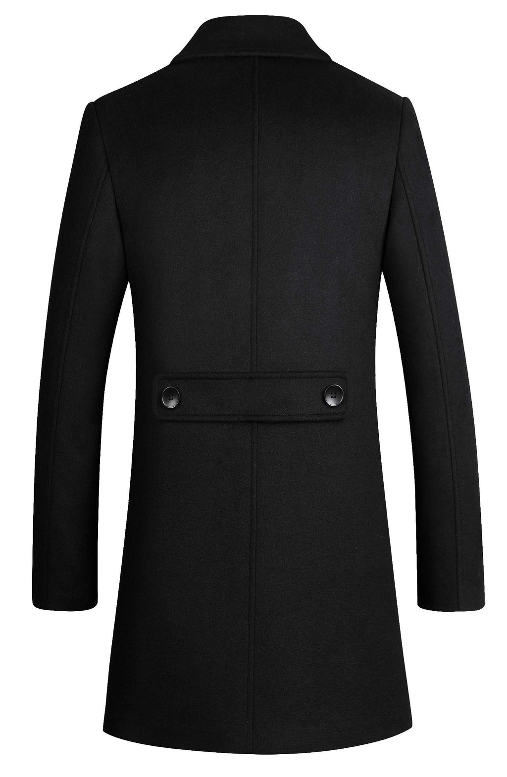 Men's Premium Wool Blend Double Breasted Coat