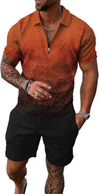 Men's Summer Tracksuit 2-Piece Set