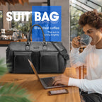 Modoker Travel Garment Bag - Versatile & Stylish - Luggage Travel Bags by Handbags Specialist Headquarter | Available at Handbags Specialist Headquarter